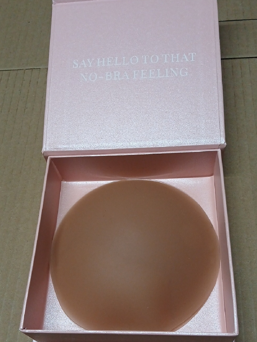 Cakes Body Grippy Circles Non-Adhesive Nipple Covers Caramel Size DDD+